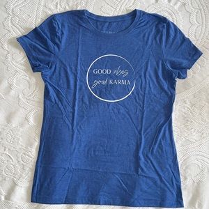 T Shirt Silpada Blue Large